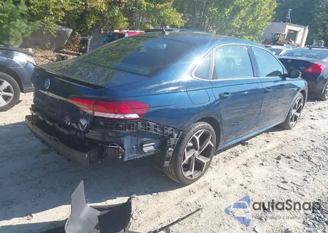 2022 Volkswagen Passat 2.0T R-Line из США, поврежденный, VIN 1VWMA7A3XNC001059